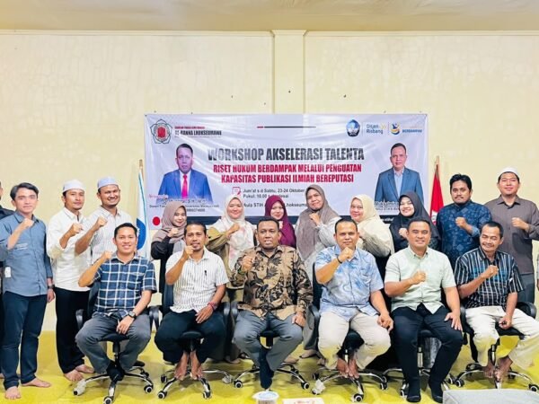 STIH Al-Banna Lhokseumawe Gelar Workshop Akselerasi Talenta Riset, Dorong Dosen Tembus Jurnal Internasional Bereputasi